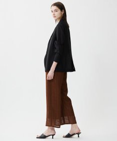 ICB スクエアチェックレノクロス ワイドストレートパンツ