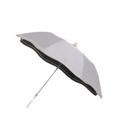 MOONBAT 【 遮光率100％/遮熱/UV】FURLA(フルラ) 晴雨兼用日傘 ジッパー刺繍 折りたたみ傘 楽折