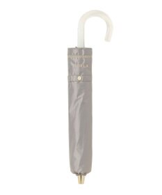 MOONBAT 【 遮光率100％/遮熱/UV】FURLA(フルラ) 晴雨兼用日傘 ジッパー刺繍 折りたたみ傘 楽折