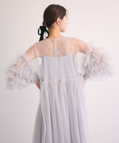 Green Parks ・Ｒａｉｌｍｅ　チュールワンピース（インナーＯＰ付）