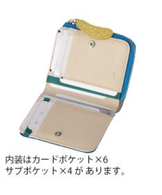 tsumori chisato CARRY スプリングねこパズル 2つ折り財布