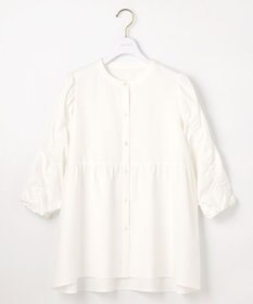 ANY SIS 【洗える】ギャザースリーブ ブラウス