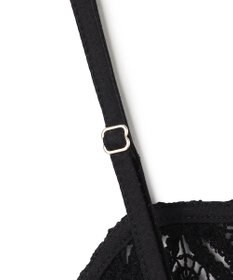 UNFILO L 【2点セット】ラッセルレース キャミレイヤード Tシャツ