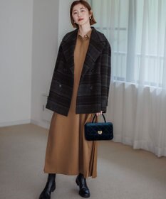 23区 【Oggi掲載】ベルベット キルティング ショルダーバッグ