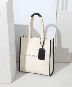 style code 【MERCURYDUO/マーキュリーデュオ】カードケース付　キャンバストートバッグ 推し活バッグ