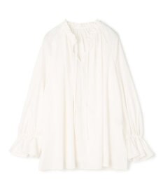 UNFILO L 2WAYギャザーブラウス