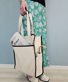 style code 【MERCURYDUO/マーキュリーデュオ】カードケース付　キャンバストートバッグ 推し活バッグ