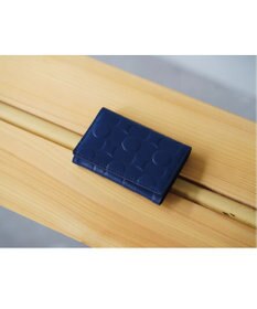 MIYABIYA La quoh with kirakaracho 南蛮七宝 エンボスレザー カードケース