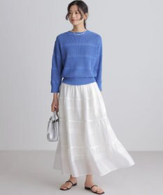 組曲 クラウドローン スカート ホワイト系