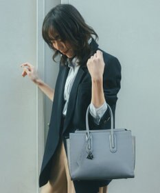 ACE BAGS & LUGGAGE W&.Day/Night スムーク ハンドバッグ B5サイズ 19191 ダブルアンドデイナイト