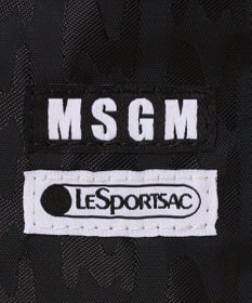 LeSportsac MSGM LG BOAT TOTE/ボートトートブラックジャカード