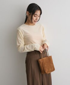 CRAFT STANDARD BOUTIQUE シアーベロアサイドギャザープルオーバー