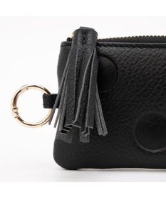 UNBILLION ペルケ perche / ドット型押し・ジャバラカマルチケース