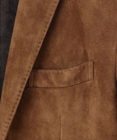 JOSEPH ABBOUD 【やぎ革ゴートスウェード/軽量/ソフト/ストレッチ】ゴートスウェード ジャケット