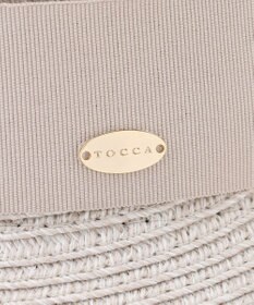 TOCCA 【サイズ調整可】HALF BRIM RIBBON HAT ブレードハット