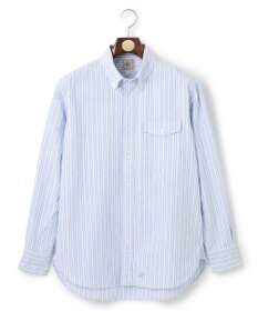 J.PRESS MEN コットンオックス マルチストライプ シャツ / ボタンダウン