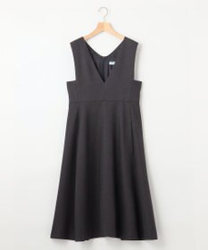 組曲 ウールライクスポンディッシュ ジャンパースカート