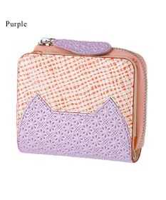 tsumori chisato CARRY スプリングねこパズル 2つ折り財布