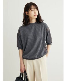 Green Parks ワッフル布帛ドッキングプルオーバー２