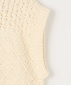 組曲 S 【WEB限定】バルキーニット ベスト