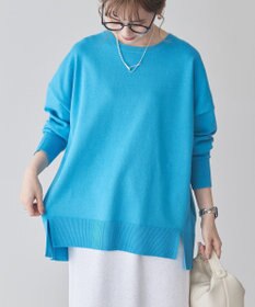 AMERICAN HOLIC 前振りロングニットプルオーバー