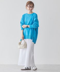 AMERICAN HOLIC 前振りロングニットプルオーバー