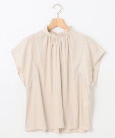 組曲 S 【前後着用可】ギャザーライトデシン ブラウス