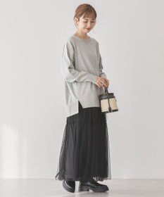 AMERICAN HOLIC 前振りロングニットプルオーバー