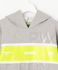 PW CIRCULUS 【WOMEN】【洗える/軽量】裏毛 ロゴ フーデッド プルオーバー ゴルフウェア レディース