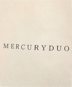style code 【MERCURYDUO/マーキュリーデュオ】カードケース付　キャンバストートバッグ 推し活バッグ