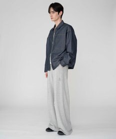 WEGO 【ユニセックス着用ITEM/MLサイズ展開】カラーステッチシャツジャケット