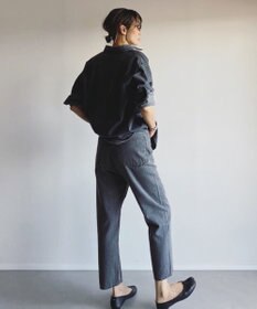 woadblue ＜坪田あさみさんコラボ＞CPOデニムジャケット グレー