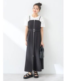 earth music&ecology ダブルジップキャミドレ