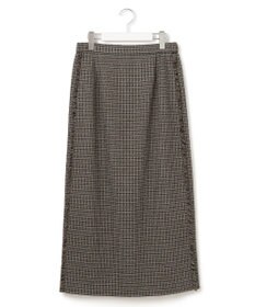 23区 S 【GLOW10月号掲載/洗える】ツイーディーカラーミックス  Iライン スカート