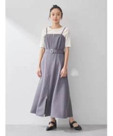 earth music&ecology ダブルジップキャミドレ