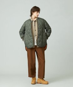 J.PRESS YORK STREET 【WOMEN】ショートキルトブルゾン