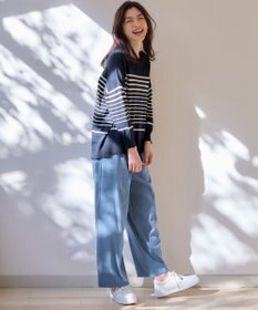 ANY L ゆるチュニックニット