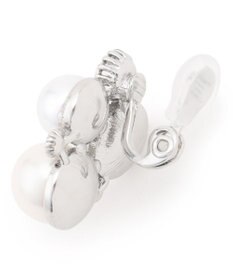 23区 パールMIXトライアングル イヤリング