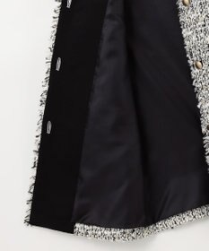 自由区 ラメキャンディーツイード ジレ