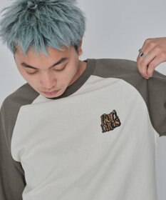 WEGO 【ユニセックス着用ITEM/MLサイズ展開】別注BENDAVISグラフィックラグランT（7S）