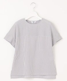 J.PRESS LADIES L 【WEB限定カラーあり・抗菌消臭・吸水速乾】サッカージャージー フレンチスリーブ カットソー