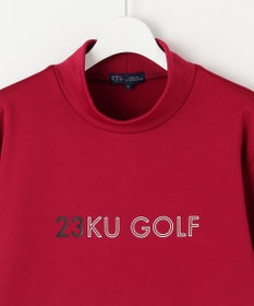 23区GOLF 【MEN】ストレッチ裏フリース モックネック