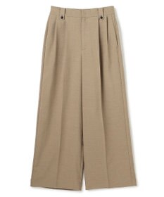 UNFILO 【セットアップ着用可】TENNEN TOUCH タックワイドパンツ