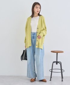 earth music&ecology やわらかタッチカーディガン