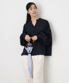 MOONBAT 【WEB限定/遮光率100%/遮熱/UV】POLO RALPH LAUREN（ポロ ラルフローレン）晴雨兼用日傘 ワンポイント ポロベア刺繍 フリル 長傘