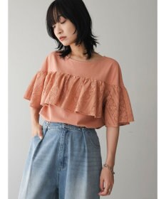 Green Parks ・ＳＵＧＡＲ　ＳＰＯＯＮ　レースフリルプルオーバー