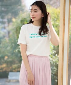 ANY L オーガビッツロゴ・フォトTシャツ