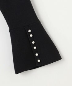 組曲 L フレアスリーブニットポロ