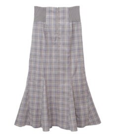 earth music&ecology サイドリブバックレースアップスカート