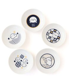 Mother garden しろたん 豆皿 《千鳥》 単品